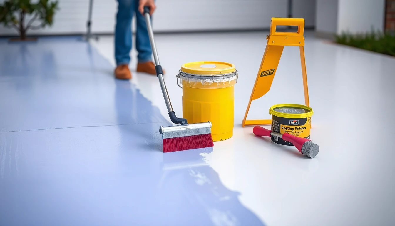 Concrete & Driveway Painting
